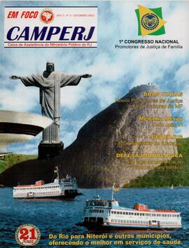 Revista de informação, "Em Foco CAMPERJ", Ano I, nº 4, setembro/2002