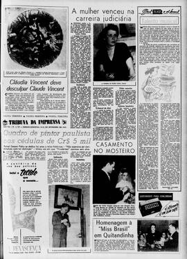 Recorte do jornal "Tribunal da Imprensa" ano VII, nº 1.747,  ocorrência 08 de 24/09/1955