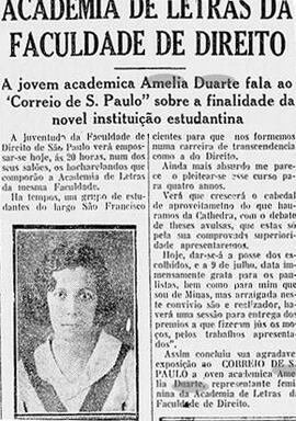 Recorte do jornal "Correio de S. Paulo", de 06 de maio de 1933
