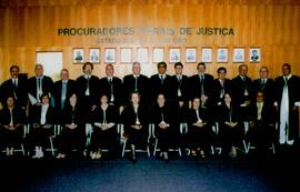 Fotografia institucional dos membros do Órgão Especial do Colégio de Procuradores de Justiça do M...