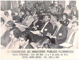 Fotografia dos presentes no IV Congresso Fluminense do MP