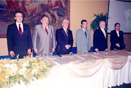 Fotografia da posse do ex-Procurador-Geral de Justiça, Marfan Martins Vieira, como presidente da ...