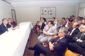 Fotografia do ex-Presidente da AMPERJ, José Carlos Paes, e o ex-Procurador-Geral da República Ari...