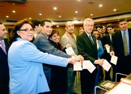 Fotografia da votação para presidencia da Associação do Ministério Público do Estado do Rio de Ja...
