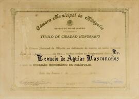 Título de Cidadão Honorário de Nilópolis