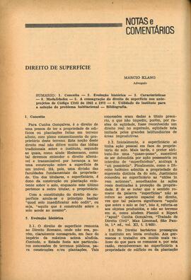 Recorte da "Revista dos Tribunais", vol. 541, ano 69 de 1980