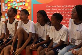 Fotografia dos estudantes da EM General Tasso Fragoso