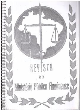 Cópia encadernada da Revista do MP Fluminense, ano 1, nº 1, jul./dez. de 1970