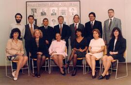 Fotografia de José Carlos Paes e seus conselheiros