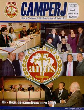 Revista de informação, "Em Foco CAMPERJ", Ano II, 23ª Edição, março/2009