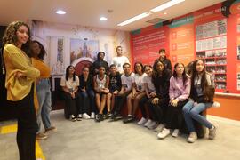 Fotografia dos estudantes da Escola Municipal General Tasso Fragoso