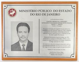 32ª Edição: Placa em homenagem ao Dr. Gastão Menescal Carneiro