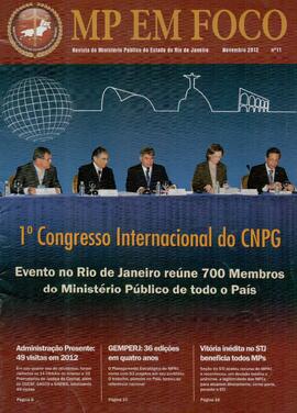 Revista de informação "MP em Foco", n° 11, novembro/2012