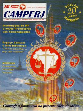Revista de informação, "Em Foco CAMPERJ", Ano I, nº 1, setembro/2001