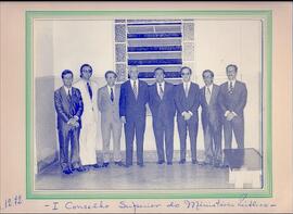Fotografia da posse do I Conselho Superior do Ministério Público do antigo Estado do Rio de Janeiro