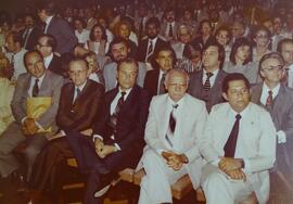 Fotografia da plateia da posse do ex-Procurador-Geral de Justiça Carlos Antônio da Silva Biscaia ...