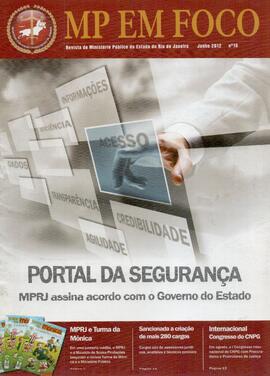 Revista de informação "MP em Foco", n° 10, junho/2012.