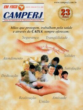 Revista de informação, "Em Foco CAMPERJ", Ano II, 14ª Edição/2005