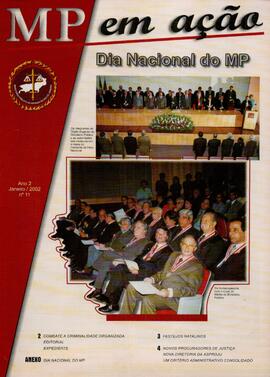 Revista de informação "MP em Ação", Ano 2, n° 11, janeiro/2002