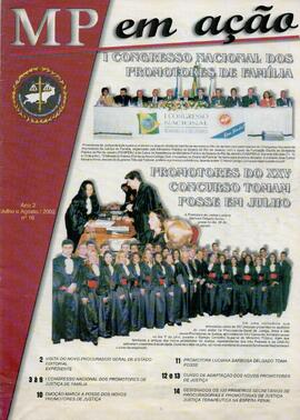 Revista de informação "MP em Ação", Ano 2, n° 16, julho e agosto/2002