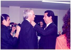 Fotografia da cerimônia de entrega do Colar do Mérito do MPRJ