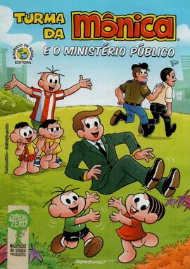 Revista em quadrinhos "Turma da Mônica e o Ministério Público"