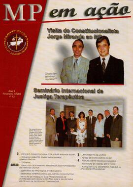Revista de informação "MP em Ação", Ano 2, n° 12, fevereiro/2002