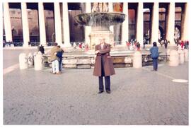 Fotografia do João Marcello de Araújo Júnior, em Roma