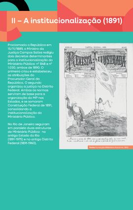 Painel "II - A institucionalização (1891)"