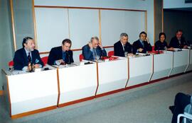 Fotografia de um evento realizado no auditório da Associação do Ministério Público do Estado do R...