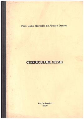 Currículo do Professor João Marcello de Araújo Júnior